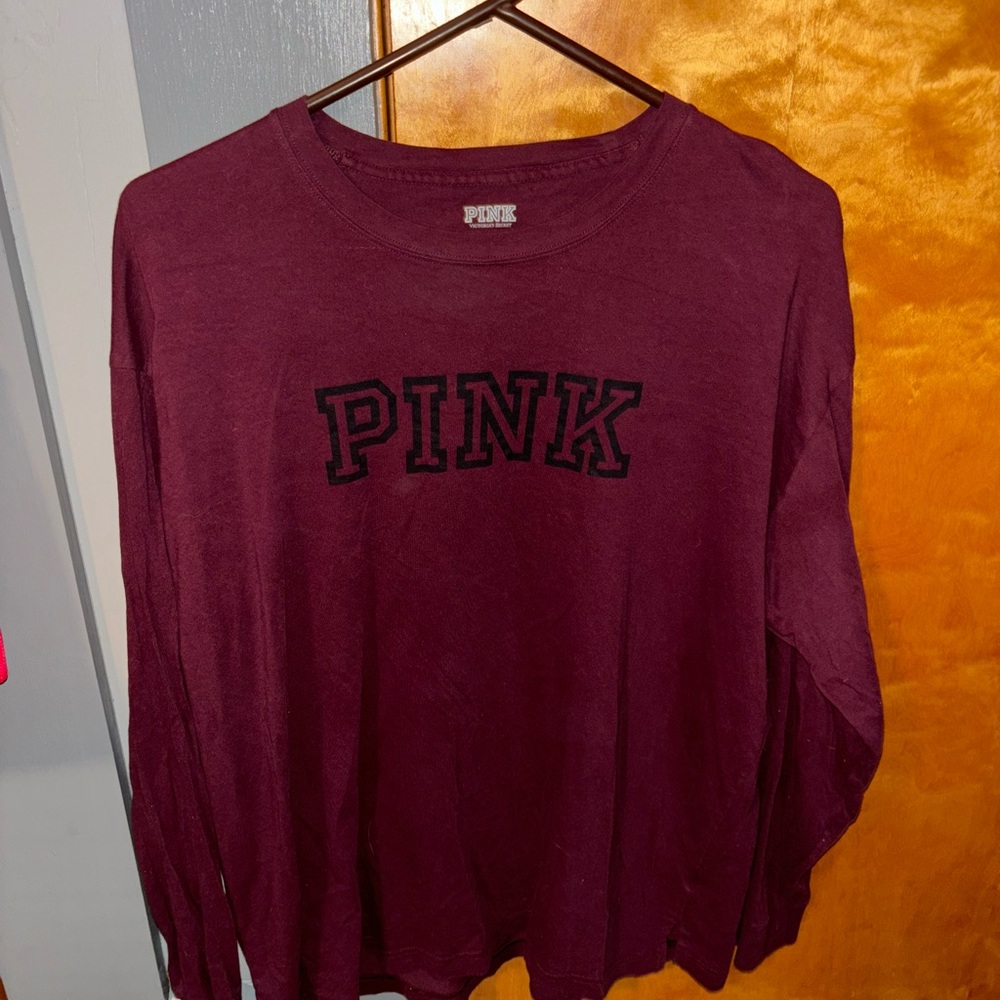VS Pink Long Sleeve Shirt